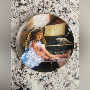 Sandra Kuck / Reco "The Rehearsal" Collector Plate 1988 Plate Number 4386 RVS